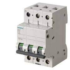 Miniature circuit breaker 415 V 10kA, 3-pole, C, 4A - 5SL4304-7RCZ16
